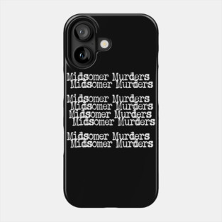 Midsomer Murders (White) Phone Case