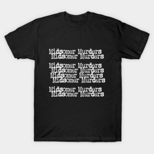 Midsomer Murders (White) T-Shirt
