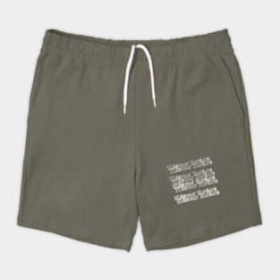 Midsomer Murders (White) Shorts