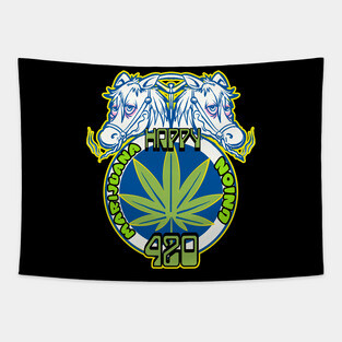 Marijuana Union 420 Tapestry