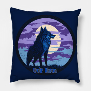Wolf Moon Pillow