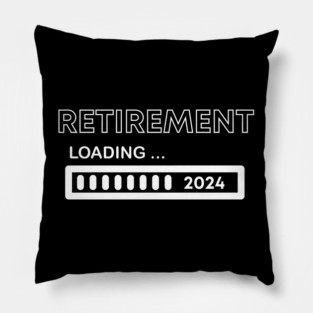 Retirement Loading 2024 Pillow