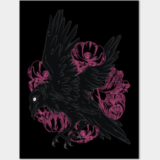 Raven Posters and Art