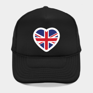 I Love The United Kingdom! Hat