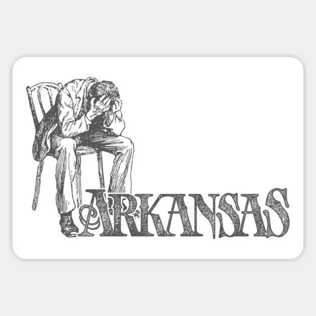 Arkansas Mood Sticker by rt-shirts