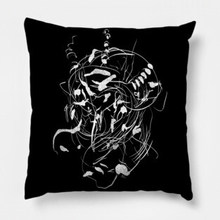 India Lineart Pillow