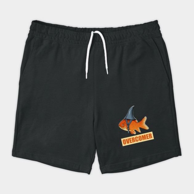 Motivational Overcomer, Goldfish Shark by logiamerch