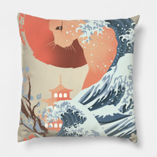 Spirit Animal Cat Pillow