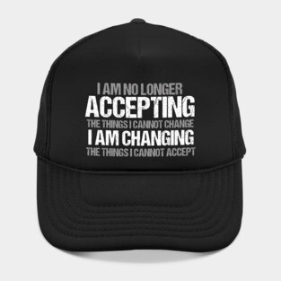 Political Activist Change Quote Hat