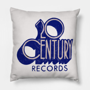 20 Century Records -- Vintage Record Label Pillow