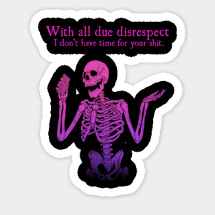 Don't Call Me Sticker