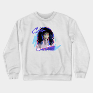 CHER 80S RETRO STYLE Crewneck Sweatshirt