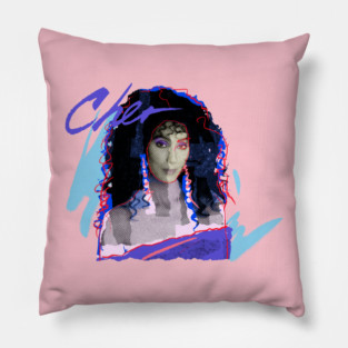 CHER 80S RETRO STYLE Pillow