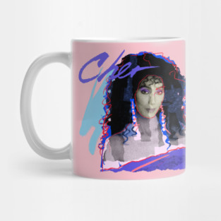 CHER 80S RETRO STYLE Mug