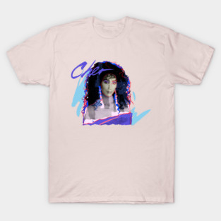 CHER 80S RETRO STYLE T-Shirt