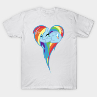 Heart Of Rainbow Dash T-Shirt