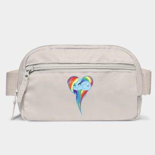 Heart Of Rainbow Dash Bag