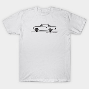 1957 Chevy Sedan 2-10 Four Door T-Shirt