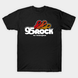 95 ROCK RETRO RADIO BIRMINGHAM ALABAMA T-Shirt