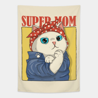 Super Mom Tapestry