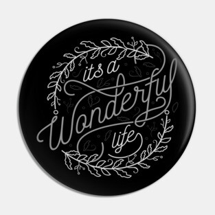 Its A Wonderful Life Pin