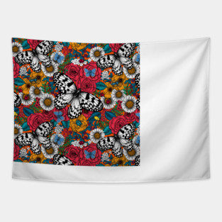 A colorful garden Tapestry