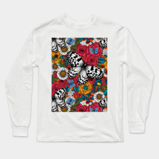 A colorful garden Long Sleeve T-Shirt