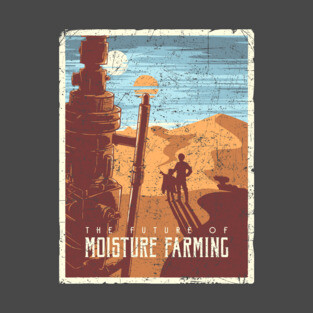 The Future of Moisture Farming (sunrise variant) T-Shirt