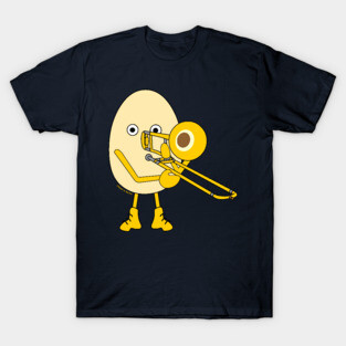 Trombone Egghead Player T-Shirt