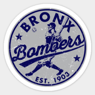Bronx Bombers Seal Sticker