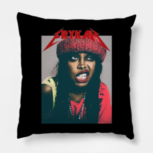 Erykah Badu Vintage Retro Style Pillow