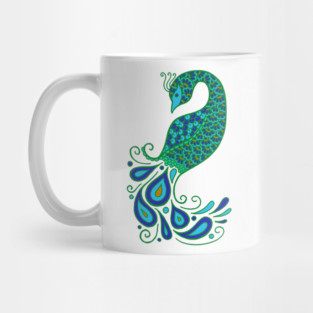 Peacock Mug