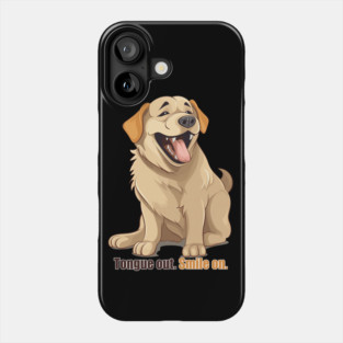 Tongue Out. Smile On. Phone Case