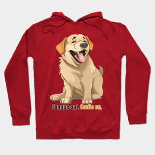 Tongue Out. Smile On. Hoodie