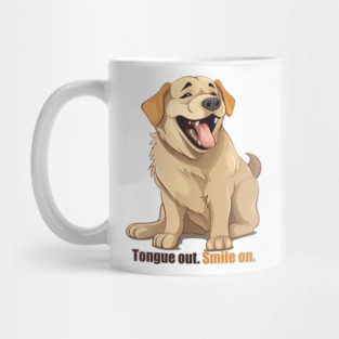 Tongue Out. Smile On. Mug