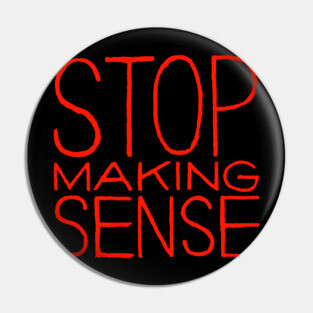 Stop Making Sense Talking Heads Pin