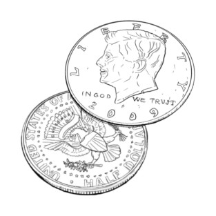 Half Dollars T-Shirt