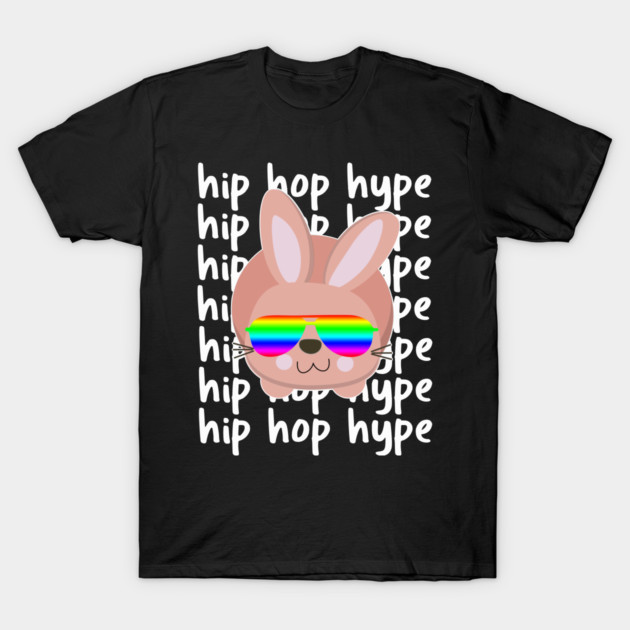 Hip Hop Hype Bunny T-Shirt by belownormal
