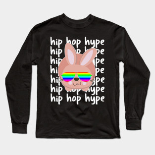 Hip Hop Hype Bunny Long Sleeve T-Shirt