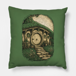 Bag End - Hobbiton - The Shire Pillow