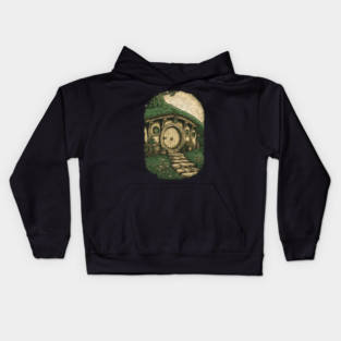Bag End - Hobbiton - The Shire Kids Hoodie