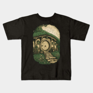 Bag End - Hobbiton - The Shire Kids T-Shirt