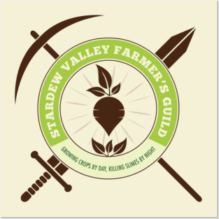 Stardew Valley Farmer's Guild Posters and Art