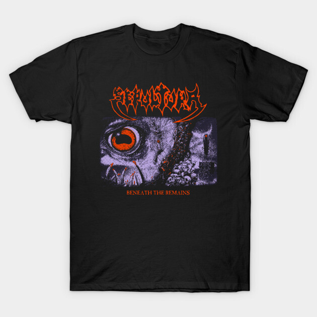 Beneath The Remains OG Art Sepultura T-Shirt TeePublic