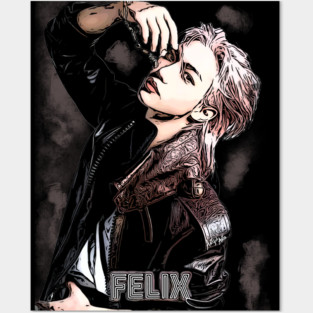K-pop Stray Kids Felix Fan Art Posters and Art
