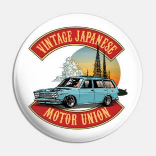 Vintage Japanese Motor Union Pin