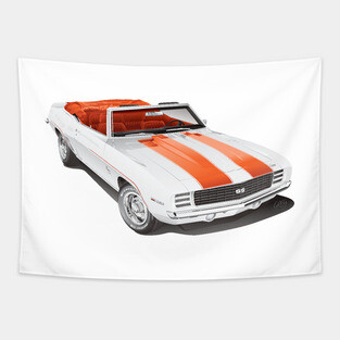 1969 Camaro Pace Car Tapestry