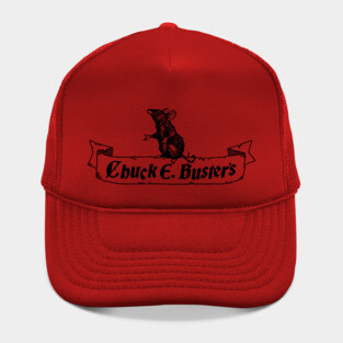 Chuck E. Buster's Staff Shirt | Black Logo & Lyrics Hat