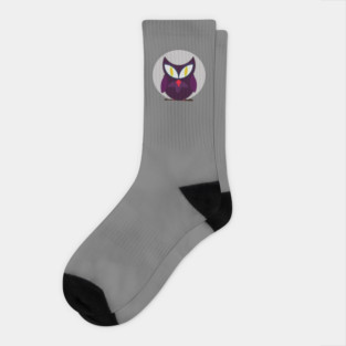 Moonlit Owl Socks
