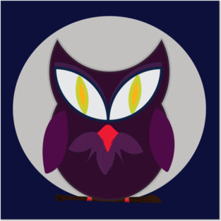 Moonlit Owl Posters and Art